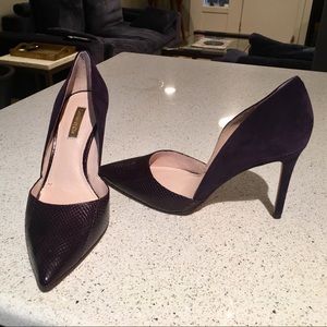 Louise et Cie 8.5M purple stilettos